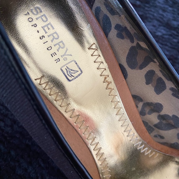 Sperry black wedge size 10M - Picture 3 of 5